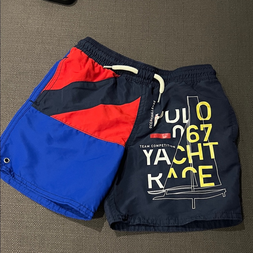 Polo by Ralph Lauren Kids Swim Trunks - Red, Blue, and Navy